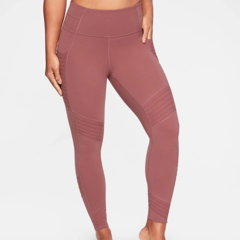 Athleta Stash Moto Leggings